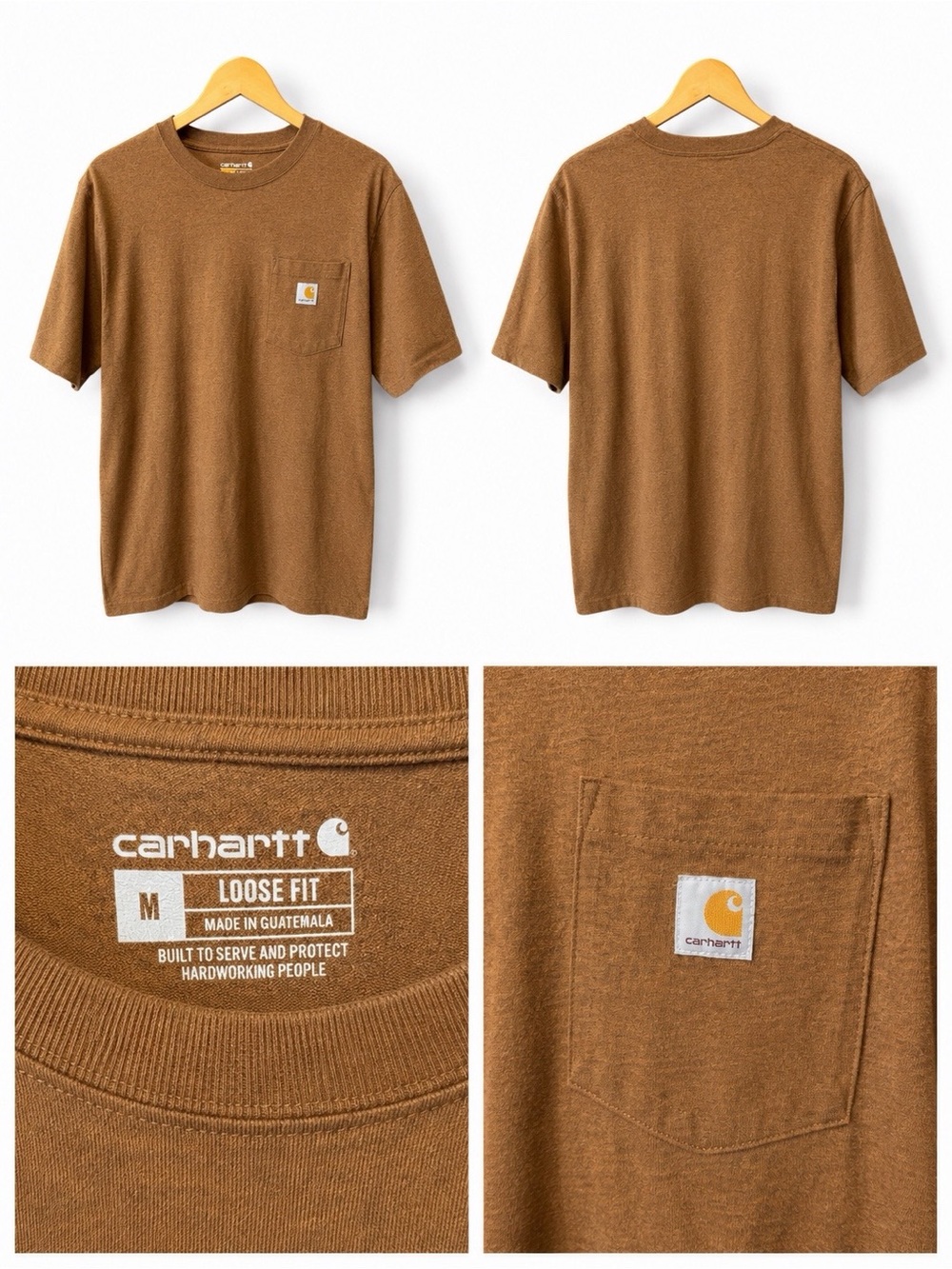 Carhartt Pocket Tee + Arizona 602 Graphic T-Shirt Bundle Men’s Medium/Large - Picture 3 of 3